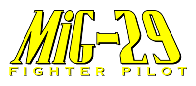 MiG-29: Fighter Pilot logo for Sega Genesis